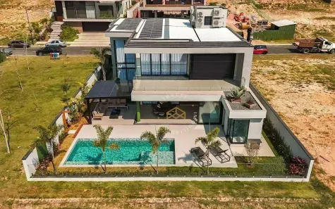 Casa de Condomínio com 5 Quartos à venda, 400m² no Jardim Santa Rita, Indaiatuba