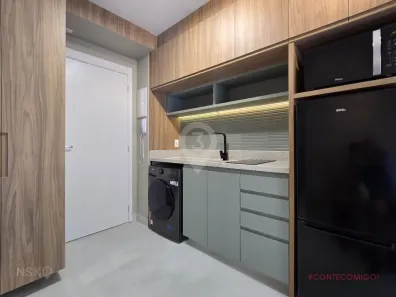 Apartamento com 1 Quarto para alugar, 27m² no Pinheiros, São Paulo