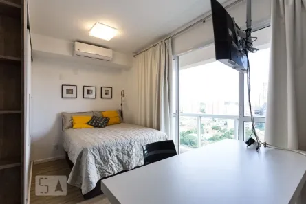 Apartamento com 1 Quarto à venda, 34m² no Brooklin Paulista, São Paulo