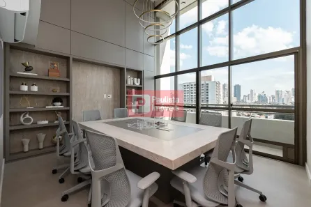 Sala Comercial para alugar, 210m² no Cidade Monções, São Paulo