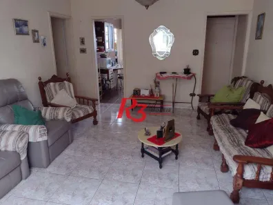 Apartamento com 2 Quartos à venda, 124m² no Gonzaga, Santos