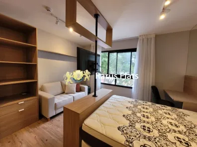 Apartamento com 1 Quarto para alugar, 26m² no Indianópolis, São Paulo