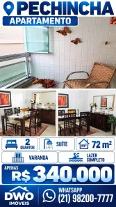 Apartamento com 2 Quartos à venda, 72m² no Pechincha, Rio de Janeiro