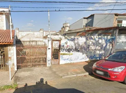 Lote/Terreno à venda, 250m² no Parque Erasmo Assunção, Santo André