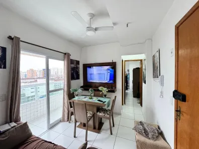 Flat com 1 Quarto à venda, 39m² no Boqueirão, Praia Grande
