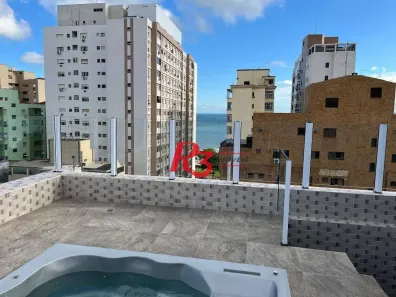 Cobertura com 3 Quartos à venda, 178m² no Aparecida, Santos