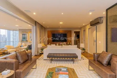 Apartamento com 3 Quartos para venda ou aluguel, 225m² no Cidade Monções, São Paulo