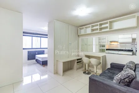 Apartamento com 1 Quarto para alugar, 33m² no Vila Izabel, Curitiba