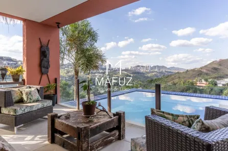 Casa de Condomínio com 5 Quartos à venda, 440m² no Vila Alpina, Nova Lima
