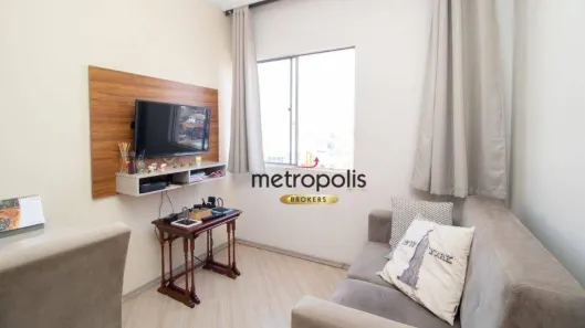 Apartamento com 2 Quartos à venda, 54m² no Olímpico, São Caetano do Sul