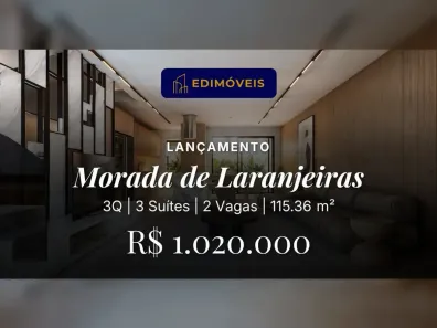 Casa com 3 Quartos à venda, 115m² no Morada de Laranjeiras, Serra