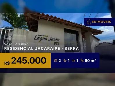 Casa com 2 Quartos à venda, 50m² no Residencial Jacaraípe, Serra