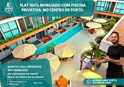 Apartamento com 1 Quarto à venda, 40m² no Porto de Galinhas, Ipojuca