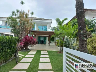 Casa de Condomínio com 4 Quartos à venda, 430m² no Parque Nascente do Rio Capivara, Camaçari