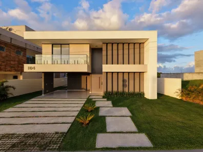 Casa de Condomínio com 4 Quartos à venda, 312m² no Alphaville (Abrantes), Camaçari