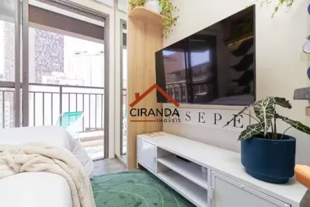 Apartamento com 1 Quarto à venda, 21m² no República, São Paulo