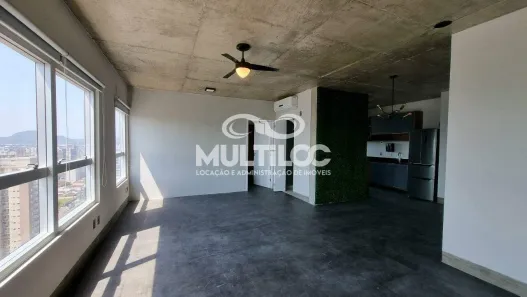 Apartamento com 1 Quarto para alugar, 74m² no Embaré, Santos