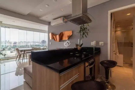 Apartamento com 1 Quarto à venda, 52m² no Brooklin Paulista, São Paulo