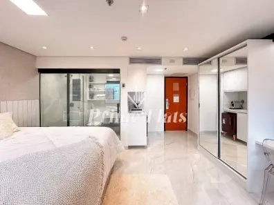 Flat com 1 Quarto à venda, 27m² no Indianópolis, São Paulo