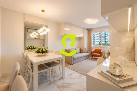 Apartamento com 1 Quarto para alugar, 56m² no Três Figueiras, Porto Alegre