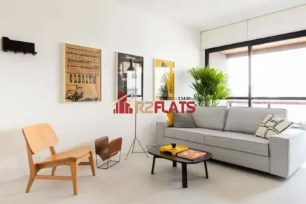 Flat com 1 Quarto para alugar, 45m² no Itaim Bibi, São Paulo
