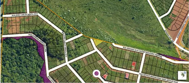 Lote/Terreno à venda, 849m² no Água Santa, Chapecó