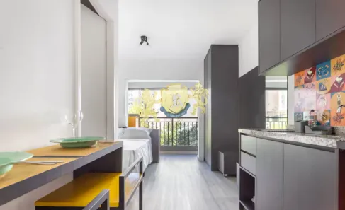 Flat com 1 Quarto à venda, 24m² no República, São Paulo