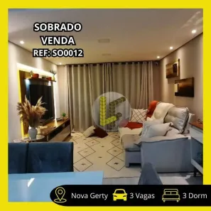 Sobrado com 3 Quartos à venda, 238m² no Nova Gerty, São Caetano do Sul