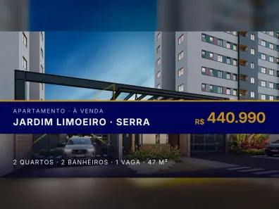 Apartamento com 2 Quartos à venda, 47m² no Jardim Limoeiro, Serra