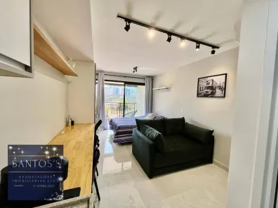 Apartamento com 1 Quarto para alugar, 33m² no Vila Cordeiro, São Paulo
