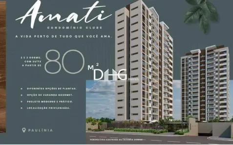 Apartamento com 3 Quartos à venda, 84m² no Morumbi, Paulínia