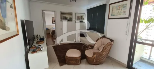 Flat com 1 Quarto para alugar, 45m² no Vila Olímpia, São Paulo