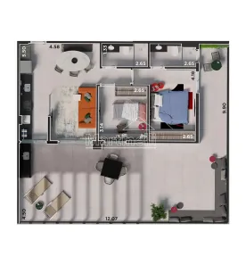 Apartamento com 1 Quarto à venda, 127m² no Nova Aliança, Ribeirão Preto