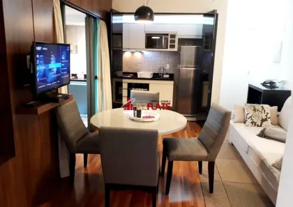 Flat com 2 Quartos para alugar, 60m² no Brooklin Paulista, São Paulo