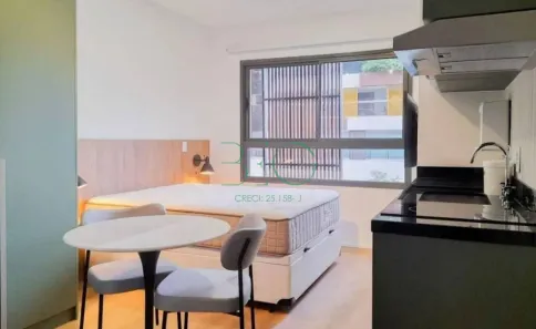 Apartamento com 1 Quarto à venda, 19m² no Jardim das Acácias, São Paulo