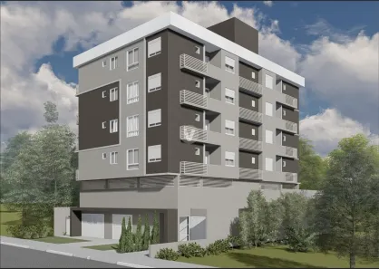 Apartamento com 1 Quarto à venda, 37m² no Camobi, Santa Maria