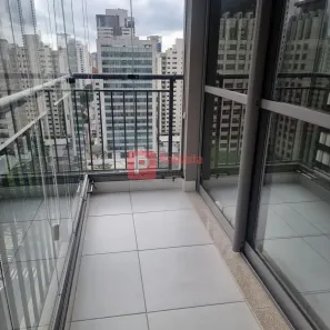 Apartamento com 1 Quarto para alugar, 27m² no Indianópolis, São Paulo