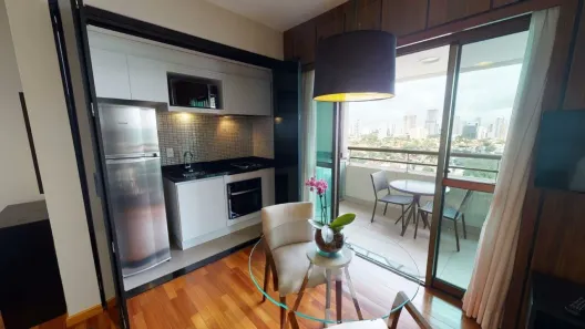 Flat com 1 Quarto à venda, 46m² no Brooklin Paulista, São Paulo