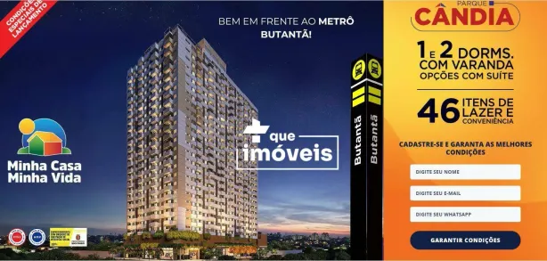 Apartamento com 2 Quartos à venda, 35m² no Butantã, São Paulo