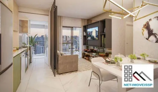 Apartamento com 1 Quarto à venda, 34m² no Moema, São Paulo