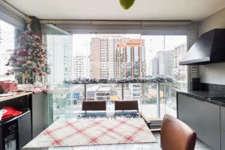 Apartamento com 1 Quarto à venda, 52m² no Indianópolis, São Paulo