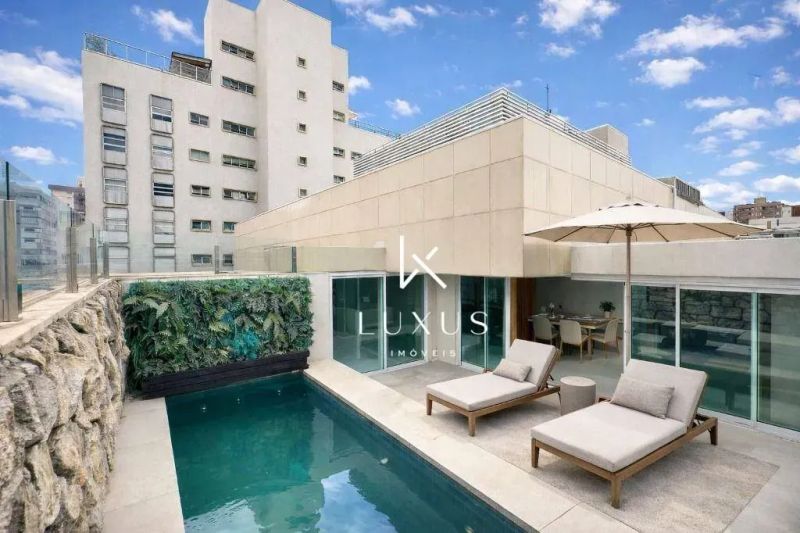 Cobertura com 4 quartos — Savassi, Belo Horizonte