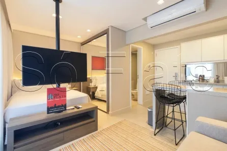 Flat com 1 Quarto para alugar, 36m² no Pinheiros, São Paulo