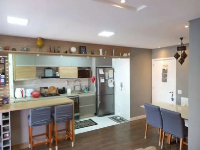 Apartamento com 3 Quartos à venda, 67m² no Vila Homero Thon, Santo André