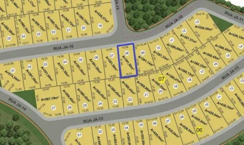 Lote/Terreno à venda, 392m² no Jardins Amsterdã, Goiânia
