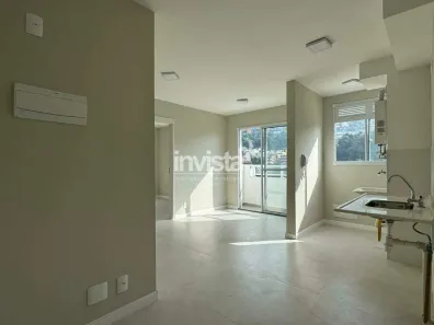 Apartamento com 2 Quartos para alugar, 43m² no Jabaquara, Santos