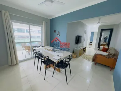 Apartamento com 2 Quartos para alugar, 83m² no Maracanã, Praia Grande