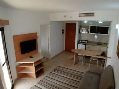 Flat com 1 Quarto para alugar, 44m² no Gonzaga, Santos