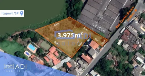Lote/Terreno à venda, 3975m² no Estância São Francisco, Itapevi