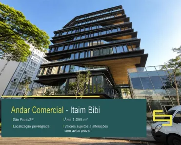 Imóvel Comercial para alugar, 1055m² no Itaim Bibi, São Paulo